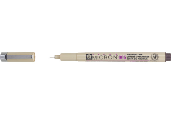 SAKURA Fineliner Pigma Micron 0.2mm XSDK00512 braun – Bild 4