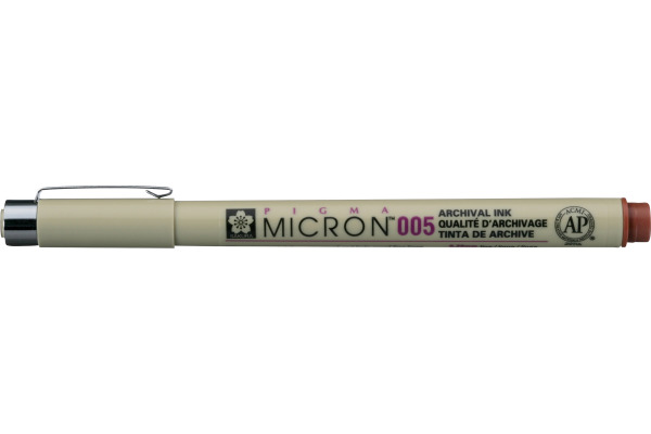SAKURA Fineliner Pigma Micron 0.2mm XSDK00512 braun