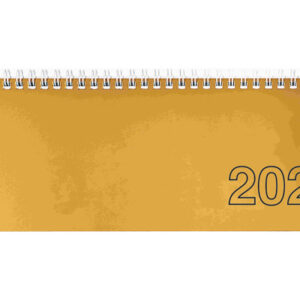 SIMPLEX   Querkalender              2027 36221R11  1W/2S altgold ML   30.7x10.5cm