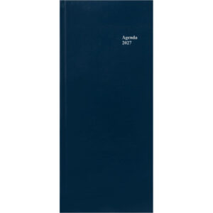 SIMPLEX Agenda lang Balacron 2027 40001.27 1T/1S blau ML 13.5x31.5cm