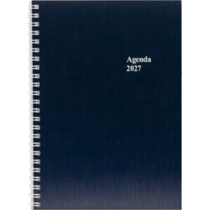 SIMPLEX Wochenagenda 2027 40125.27 1W/2S blau ML 14.8x20.8cm