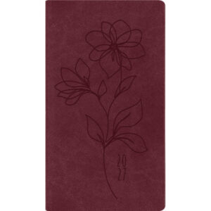 SIMPLEX Ladytimer Taschenplaner 2027 40522.27 1W/2S bordeaux ML 8.7x15.3cm