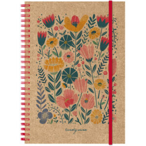 SIMPLEX Agenda Harmony 2027 40607.27 1W/2S Flowers ML 14.8x21cm