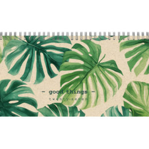 SIMPLEX   Pultkalender Graspapier   2027 40658.27  1W/2S ML             29x10.5cm