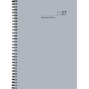 SIMPLEX Wochenagenda 2027 797-2022 1W/2S silber ML 16.9x24cm