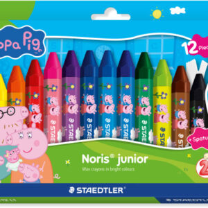 STAEDTLER Wachsmalkreide Noris PeppaPig 224C12L1  assortiert            12 Stück