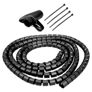 STEFFEN Cable Conduit Set Fast Cover 62642502S Black