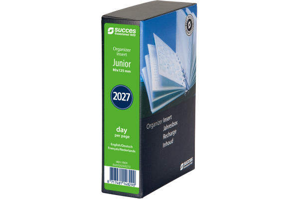 SUCCES Agenda Junior 2027 842002000 1T/1S Ersatz kompl. 8x12.5cm