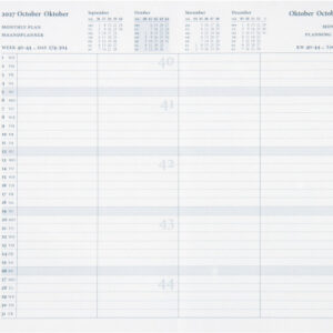 SUCCES Agenda Senior Monatspläne 2027 845219000 2J 9.5x15cm