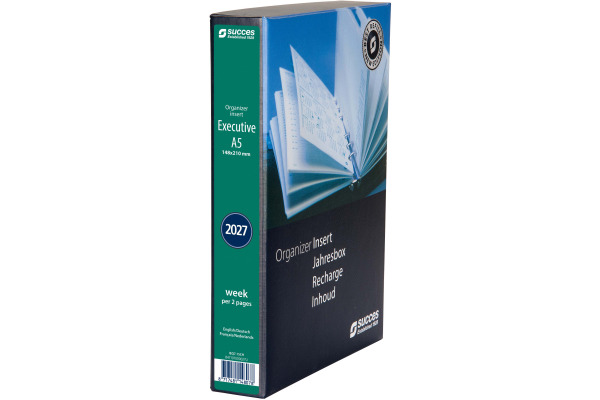 SUCCES Agenda A5 2027 847107000 1W/2S Ersatz kompl. 14.8x21cm