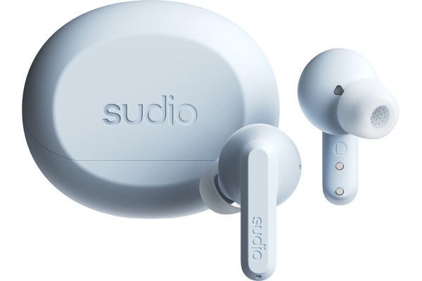 SUDIO Noise Cancelling Earbuds A3PROBLU A3 Pro, Blue, Wireless