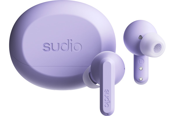SUDIO Noise Cancelling Earbuds A3PROPUR A3 Pro, Purple, Wireless
