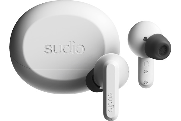 SUDIO Noise Cancelling Earbuds A3PROWHT A3 Pro, White, Wireless