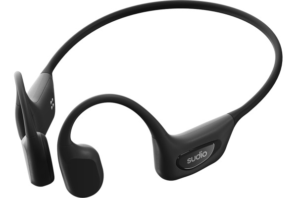 SUDIO Open-ear Headphones B5BLK B5, Black, Wireless