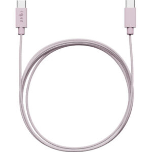 SUDIO USB-C - USB-C charging cable C1CPNK C1-C, Pink, 1.8m