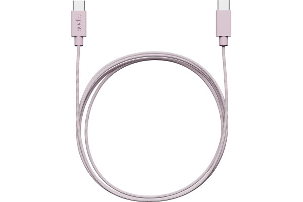 SUDIO USB-C - USB-C charging cable C1CPNK C1-C, Pink, 1.8m