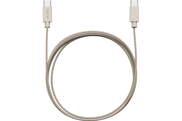 SUDIO USB-C - USB-C charging cable C1CSND C1-C, Sand, 1.8m