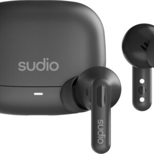 SUDIO     Noise Cancelling Earbuds C8BLK     C8, Black, Wireless