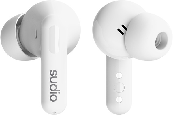 SUDIO Noise Cancelling Earbuds C8WHT C8, White, Wireless – Bild 2