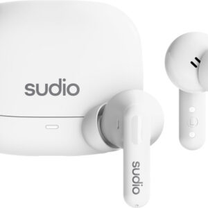 SUDIO     Noise Cancelling Earbuds C8WHT     C8, White, Wireless