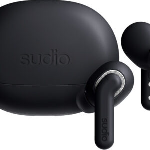 SUDIO     Noise Cancelling Earbuds E4PROBLK  E4 Pro, Black, Wireless