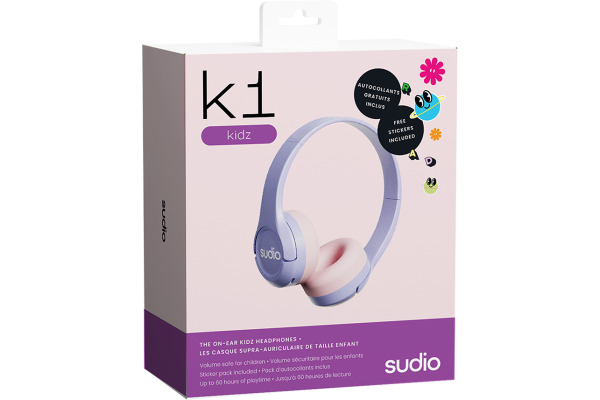 SUDIO Open-ear Headphone K1PUR k1 kidz, Purple, Wireless – Bild 4