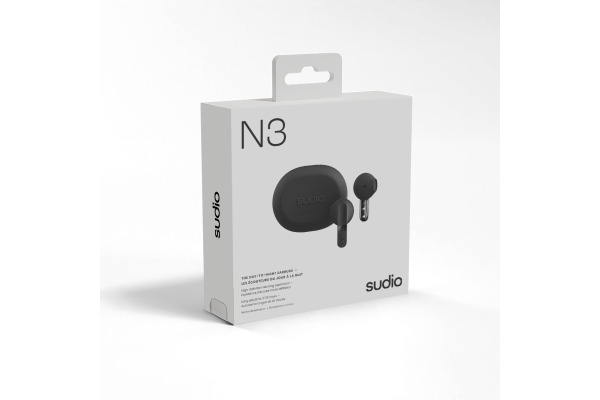 SUDIO Wireless Earbuds N3BLK N3, Black – Bild 4