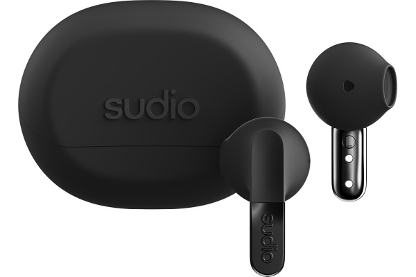 SUDIO Wireless Earbuds N3BLK N3, Black