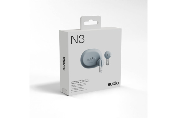 SUDIO Wireless Earbuds N3BLU N3, Blue – Bild 4