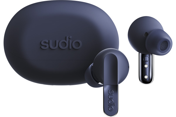 SUDIO Noise Cancelling Earbuds N3PROBLU N3 Pro Blue, Wireless