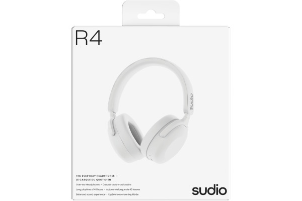 SUDIO Over-ear Headphones R4WHT R4, White, Wireless – Bild 4