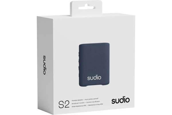 SUDIO Mini Portable Speaker S2BLU S2, Blue – Bild 4