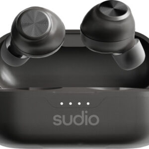 SUDIO Wireless Earbuds T3BLK T3, Black, Wireless