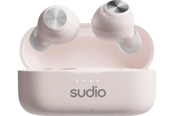 SUDIO Wireless Earbuds T3PNK T3, Pink, Wireless