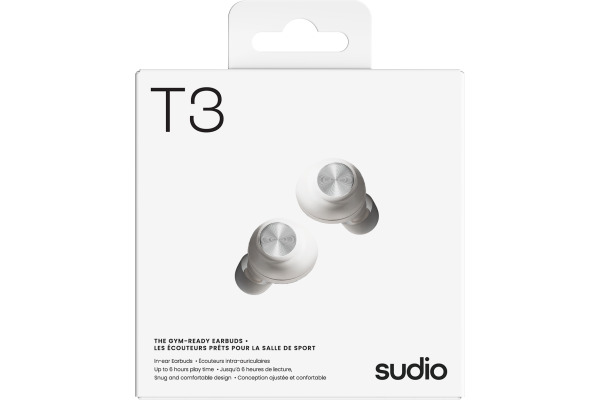 SUDIO Wireless Earbuds T3WHT T3, White, Wireless – Bild 4