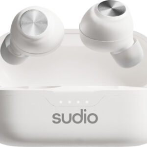 SUDIO Wireless Earbuds T3WHT T3, White, Wireless