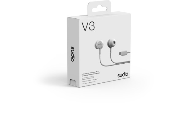 SUDIO Wired Earbuds V3WHT V3, White – Bild 4