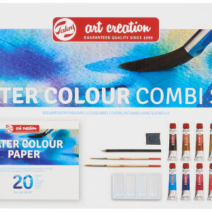 TALENS    Aquarell Kombi-Set     12x12ml 9012013M  Farbe, Pinsel, Papier