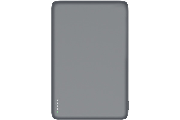 VALENTA Powerbank MagSafe 588676 Ultra Slim 5.000 mAh Grey