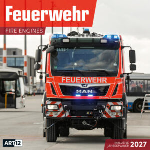 ACKERMANN Bildkalender 2027 4717 Feuerwehr ML 30x30cm