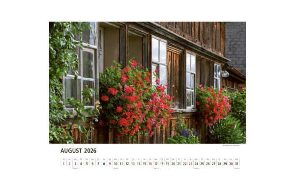 APPENZELL Bildkalender 2027 858829177 Appenzeller DE 40x31cm – Bild 2