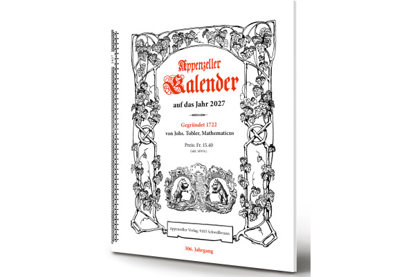 APPENZELL Bildkalender 2027 858829221 Appenzeller DE 17x21cm