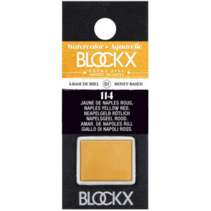 BLOCKX Aquarellfarbe 1.5ml 41114BXC neapelgelb rötlich