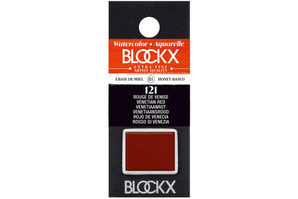 BLOCKX Aquarellfarbe 1.5ml 41121BXC venezienrot