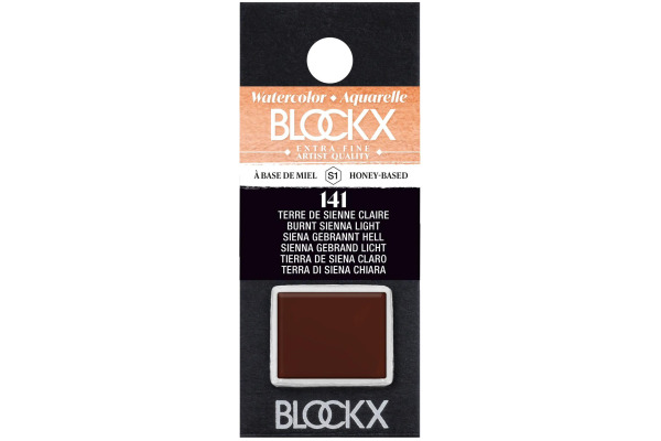 BLOCKX Aquarellfarbe 1.5ml 41141BXC siena gebrannt hell