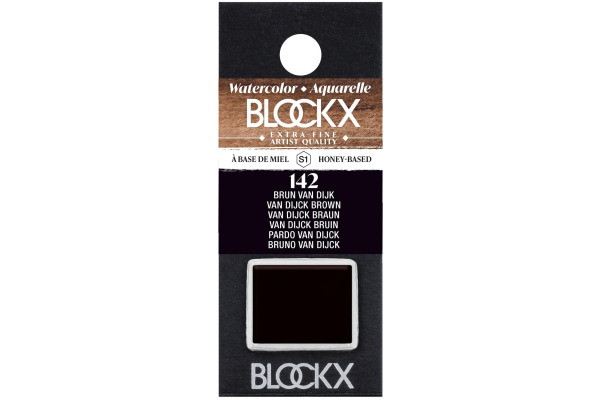 BLOCKX Aquarellfarbe 1.5ml 41142BXC Van Dijk Braun