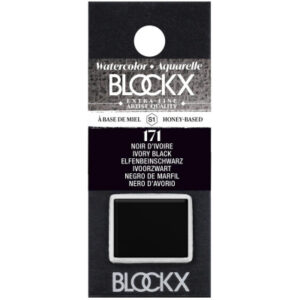 BLOCKX Aquarellfarbe 1.5ml 41171BXC elfenbeinschwarz