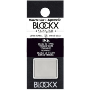 BLOCKX Aquarellfarbe 1.5ml 41186BXC titanweiss