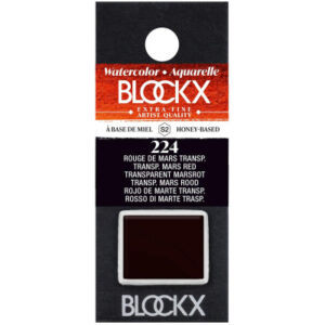 BLOCKX Aquarellfarbe 1.5ml 41224BXC marsrot transparent