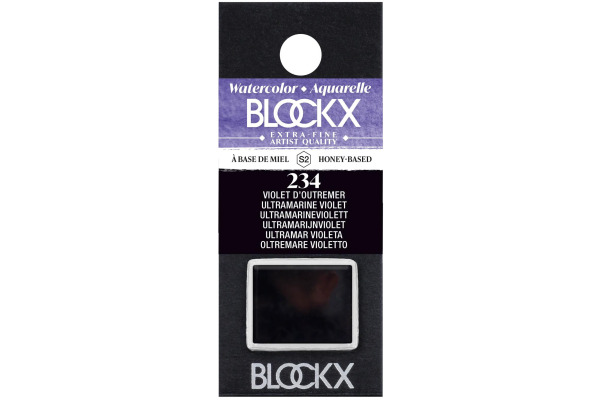 BLOCKX Aquarellfarbe 1.5ml 41234BXC ultramarinviolett